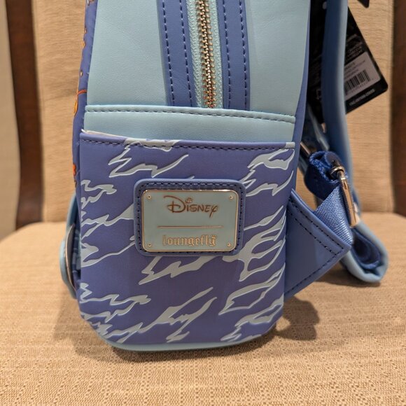 Loungfly Pinocchio Exclusive Raft Monstro Lenticular Mini Backpack main image 6